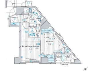 グラントゥルース東向島の物件間取画像